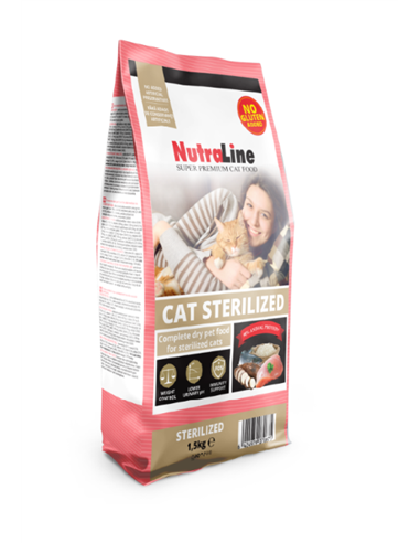 Nutraline Cat Sterilized 400 G K