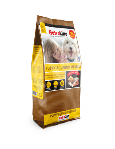 Nutraline Dog Puppy&Junior Medium 3 Kg K