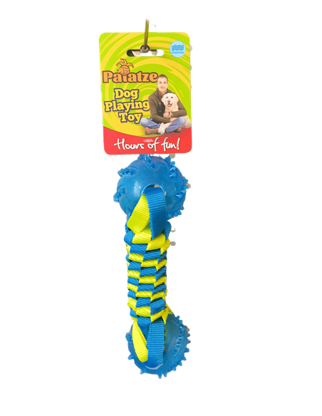 Paiatze Dog Floating Webbing Tpr Dumbell 22 Cm SG204101
