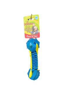 Paiatze Dog Floating Webbing Tpr Dumbell 22 Cm Sg204102