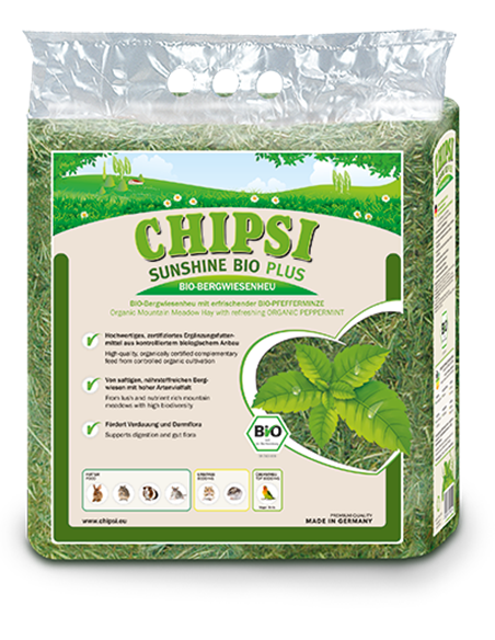Chipsi Sunshine Bio Hay Menta 0.6 Kg