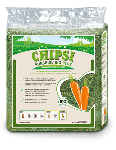 Chipsi Sunshine Bio Hay Morcov 0.6 Kg