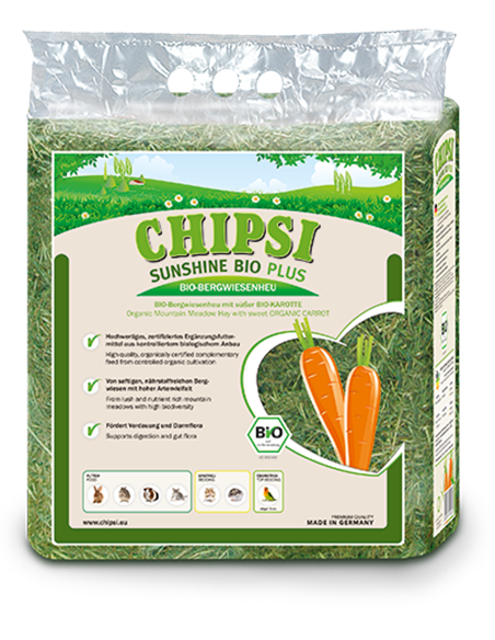 Chipsi Sunshine Bio Hay Morcov 0.6 Kg