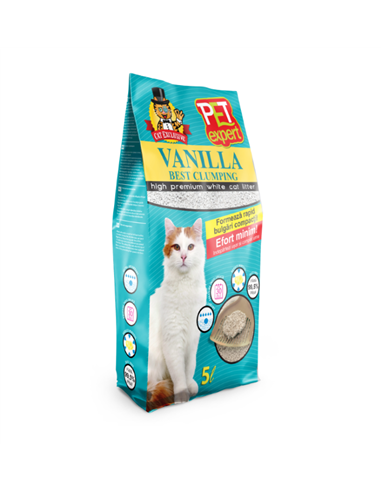 Pet Expert Nisip Best Clumping Vanilie 5 L