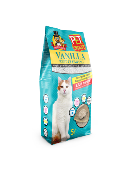 Pet Expert Nisip Best Clumping Vanilie 5 L