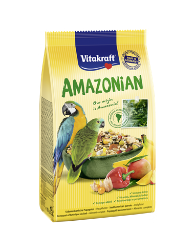 VITAKRAFT MENIU PAPAGALI AMAZONIAN 750 G
