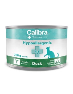 Calibra VD Cat Hypoallergenic Duck Conserva 3x200 g