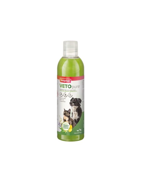 SAMPON ANTIPARAZITAR PENTRU CAINI SI PISICI VETOPURE BEAPHAR 250ML