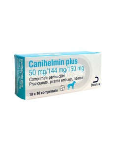 Antiparazitar Intern Caini Canihelmin Plus, 1 Tableta