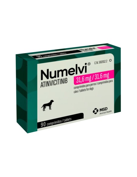 NUMELVI TRATAMENT PRURIT CAINI XL 31.6MG (30TB/BLS)