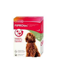 PIPETA ANTIPARAZITARA PENTRU CAINI FIPROTEC BEAPHAR L...