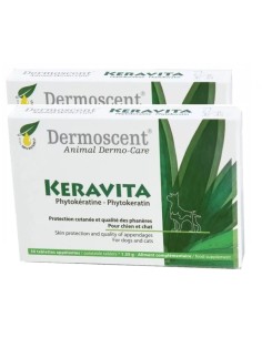 Dermoscent Keravita pentru Caini si Pisici , 15 Tablete