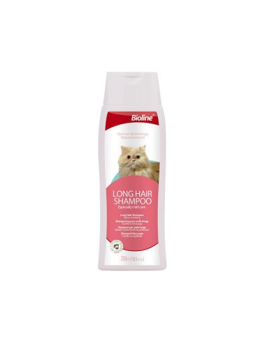 BIOLINE SAMPON PENTRU PISICI CU BLANA LUNGA 250ML