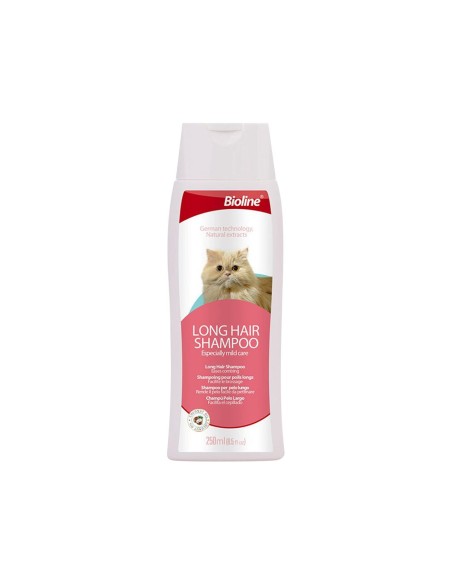 BIOLINE SAMPON PENTRU PISICI CU BLANA LUNGA 250ML