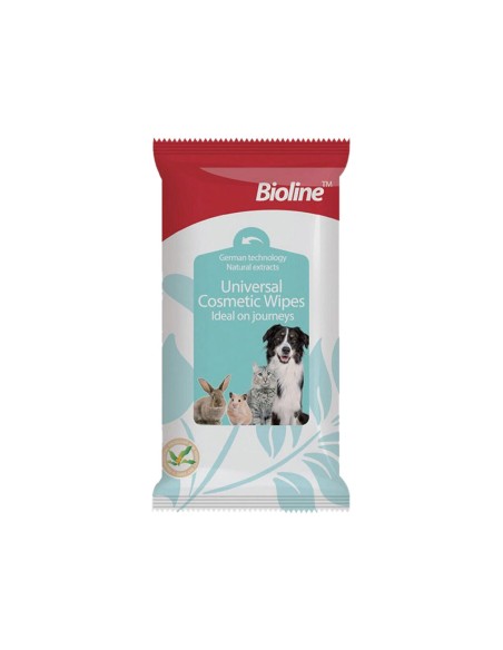 BIOLINE SERVETELE UMEDE PENTRU CAINI SI PISICI 6 x (PACHETx10BUC)