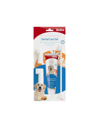 BIOLINE KIT DENTAR PASTA+PERIUTA AROMA PUI...