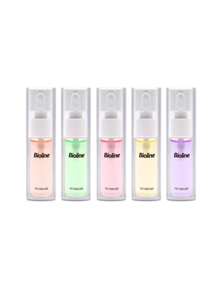 BIOLINE PARFUM PENTRU PISICI SET 15 BUC (3x5 AROME) SPRAY 9ML