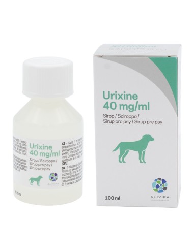 Urixine 40 mg/ml sirop pentru caini, 100 ml