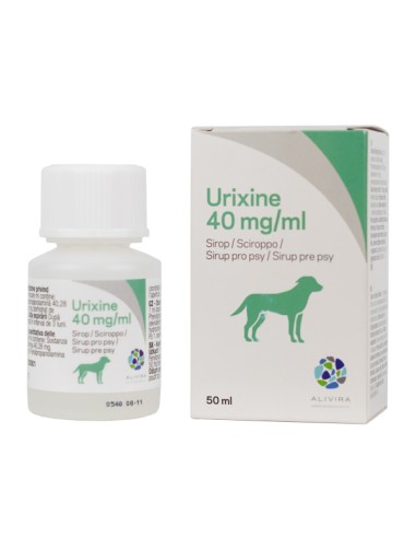 Urixine 40 mg/ml sirop pentru caini 50 ml