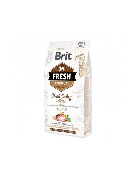 Brit Fresh Turkey with Pea Adult Fit & Slim, 2,5 kg