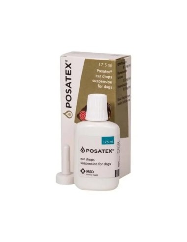 SOLUTIE OTICA PENTRU CAINI POSATEX 15G/17.5ML