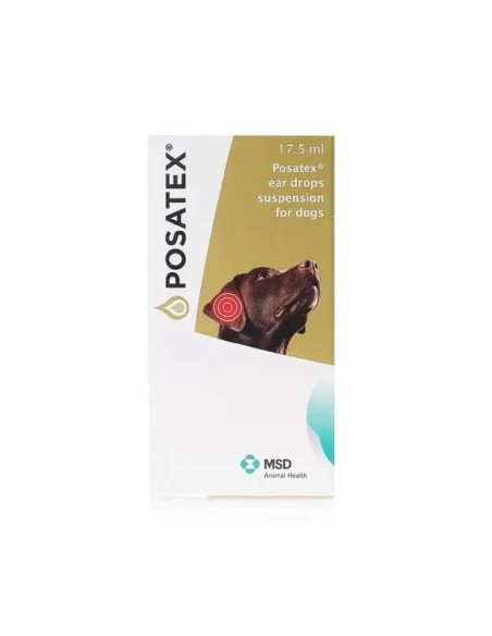 SOLUTIE OTICA PENTRU CAINI POSATEX 15G/17.5ML