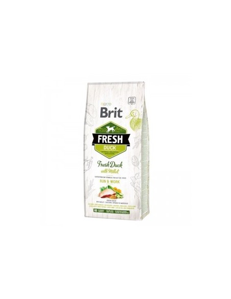 Brit Fresh Duck with Millet Adult Active, 2,5 kg