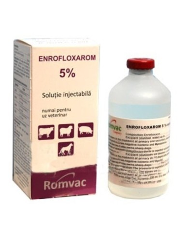 ENROFLOXAROM 5% INJECTABIL 50ML