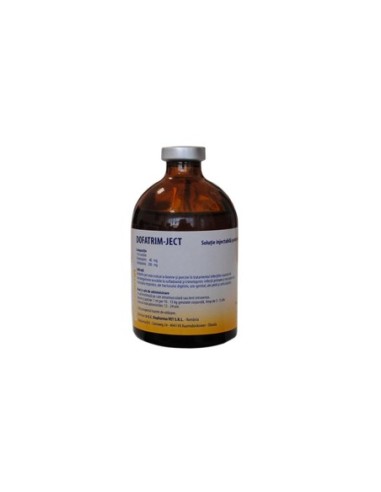 DOFATRIM JECT (SULFADOXINA-TRIMETOPRIM) 100 ML