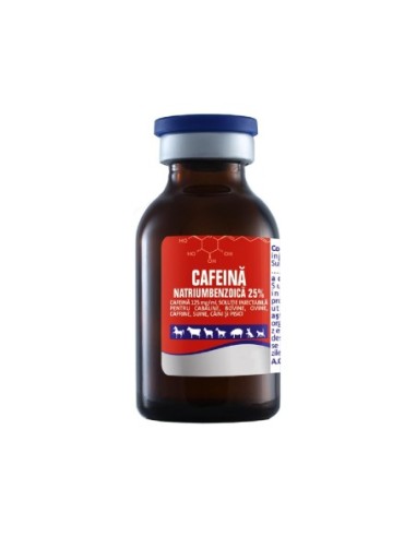 SOLUTIE INJECTABILA MULTISPECIE CAFEINA...