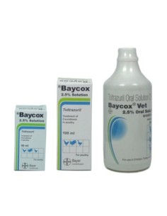 BAYCOX ORAL SOLUTION 2.5*1L