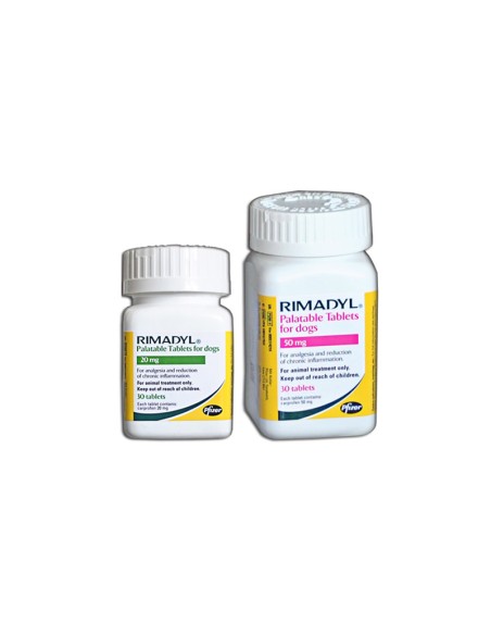 RIMADYL PALATABIL 50MG 20TB
