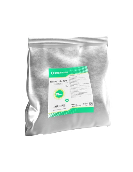 OXICRID 40% PULBERE SOLUBILA BROILERI SI SUINE 1KG