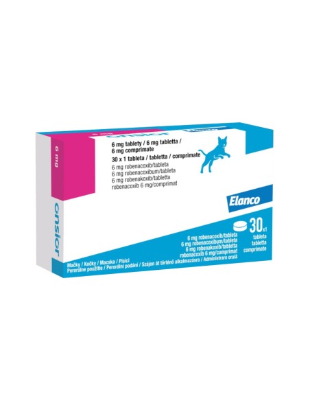ONSIOR 6MG ANTIINFLAMATOARE PISICI (30TABLETE)