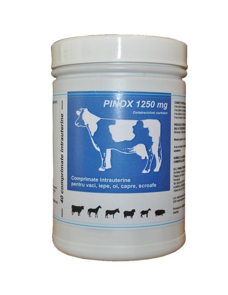 PINOX - 40 BUJIURI SPUMANTE(OXITETRACICLINA 1250MG)