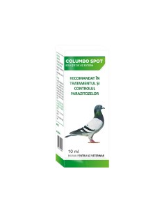 ANTIPARAZITAR EXTERN PENTRU PORUMBEI COLUMBO SPOT 10ML