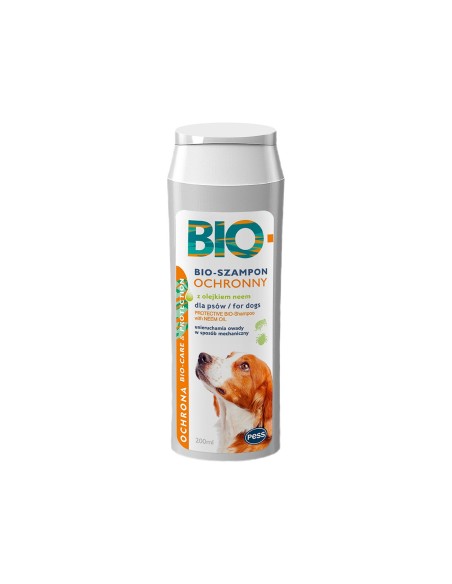 PESS BIO SAMPON ANTIPARAZITAR CU ULEI DE NEEM PENTRU CAINI 200ML