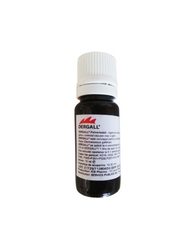 DEPARAZITARE EXTERNA AVICULTURA DERGALL 10 ML
