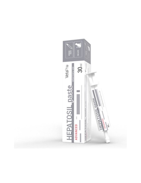 VETAPRO HEPATOSIL ADVANCED PASTE SERINGA 30ML SUPORT HEPATIC PISICI