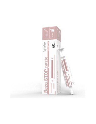 VETAPRO BEZO-STOP PASTE SERINGA 60ML SUPORT...