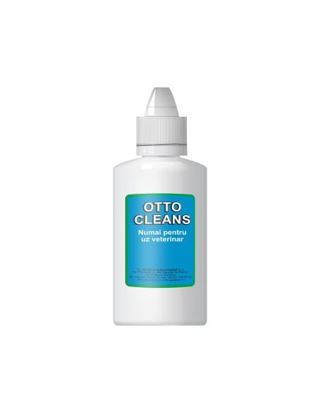 SOLUTIE PENTRU TOALETARE URECHI LA CAINI SI PISICI OTTO CLEANS 100ML