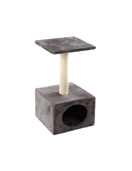 ANSAMBLU DE JOACA PENTRU PISICI FLAMINGO CU SUPORT PATRAT SI SISAL 30x30x55(h)cm