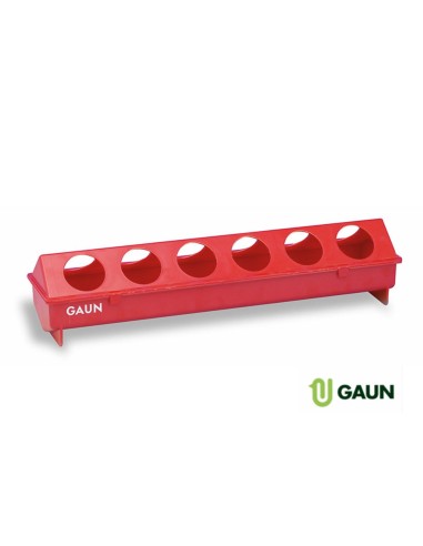 HRANITOARE LINIARA GAUN RED 50x12CM 12 GAURI