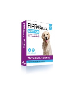 ANTIPARAZITAR EXTERN PENTRU CAINE 20-40 KG FIPROKILL DOG...