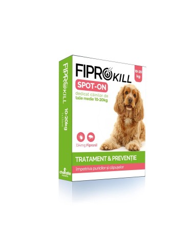 ANTIPARAZITAR EXTERN PENTRU CAINE 10-20 KG...