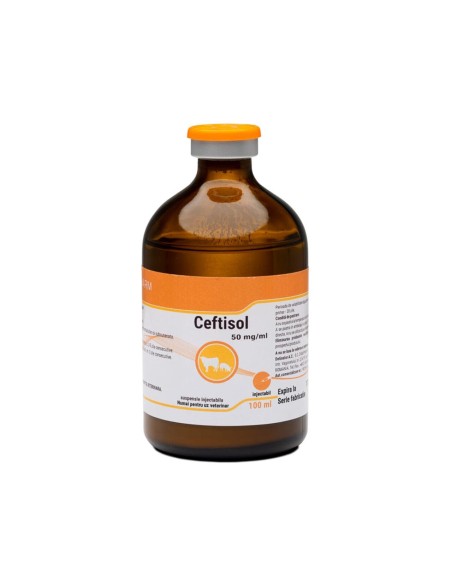 CEFTISOL INJECTABIL 100ML TRATAMENT BOLI RESPIRATORII SI NECROBACILOZA INTERDIGITALA