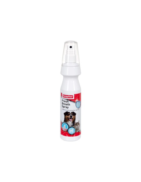 SPRAY DENTAR PENTRU CAINI SI PISICI FRESH BREATH BEAPHAR 150ML