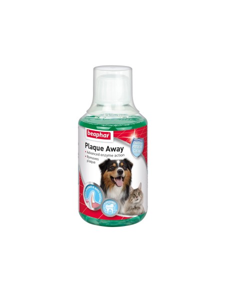 APA DE GURA PENTRU CAINI SI PISICI PLAQUE AWAY BEAPHAR 250ML