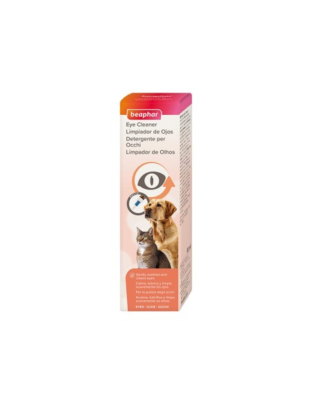 SOLUTIE DE CURATARE OCHI PENTRU CAINI SI PISICI BEAPHAR EYE CLEANER 50ML