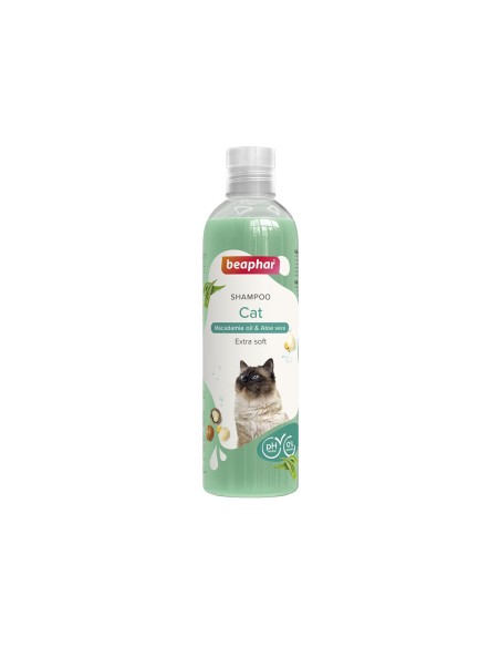 SAMPON PENTRU PISICI CU MACADAMIA SI ALOE VERA BEAPHAR 250ML